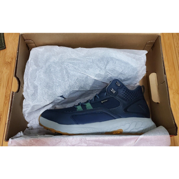 New Balance Men Sz 12 Fresh Foam X Hierro Mid Goretex Blue Hiking Shoes MTHIMCTE - Picture 15 of 15